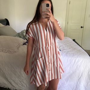 Casual flowy mini dress